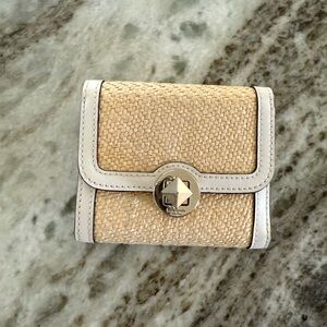Kate Spade Tan and Cream Wallet